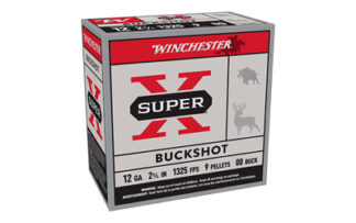 Winchester Super-X 12 Gauge 00 Buckshot 2.75 in 25-Round