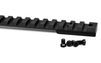 Warne Vapor V472M 1-Piece Picatinny/Weaver Base Rail for Remington 700 Long Action (Matte Black)
