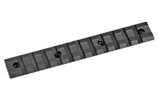 Weaver Multi Slot 1-Piece Base, Matte Black (Style Weaver)