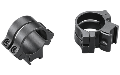 Weaver Quad Lock Tip-Off Rings, 1 in, 3/8 in Dovetail, Matte, Quick Detach