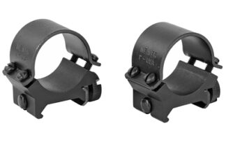 Weaver Sure Grip Quick Detach Ring Set 1 in Medium Matte Black