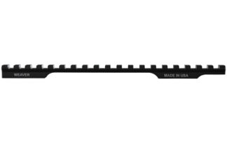 Weaver EXT Multi Slot Extended Multi-Slot Base, to Receiver Mount, Black Aluminum for Savage 110/111/112/114/116