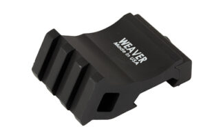 Weaver Offset Rail Adapter for Picatinny Rail, 1-Piece Mount