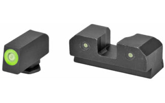 XS Sights R3D Night Sights for Glock 43, Green Tritium Front, 3-Dot Set