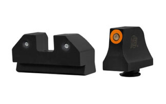 XS Sights R3D Night Sights Suppressor Height for Glock 43X/48 Orange Dot