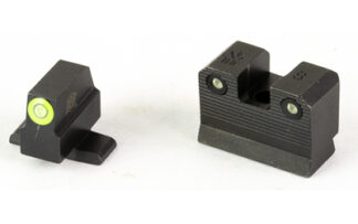 XS Sights R3D 2.0 Tritium Night Sights, Suppressor Height, Green Front/Black Rear, for SIG P226