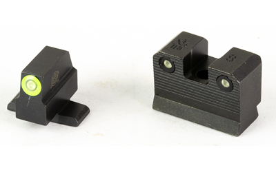 XS Sights R3D 2.0 Tritium Night Sights, Suppressor Height, Green Front/Black Rear, for SIG P226