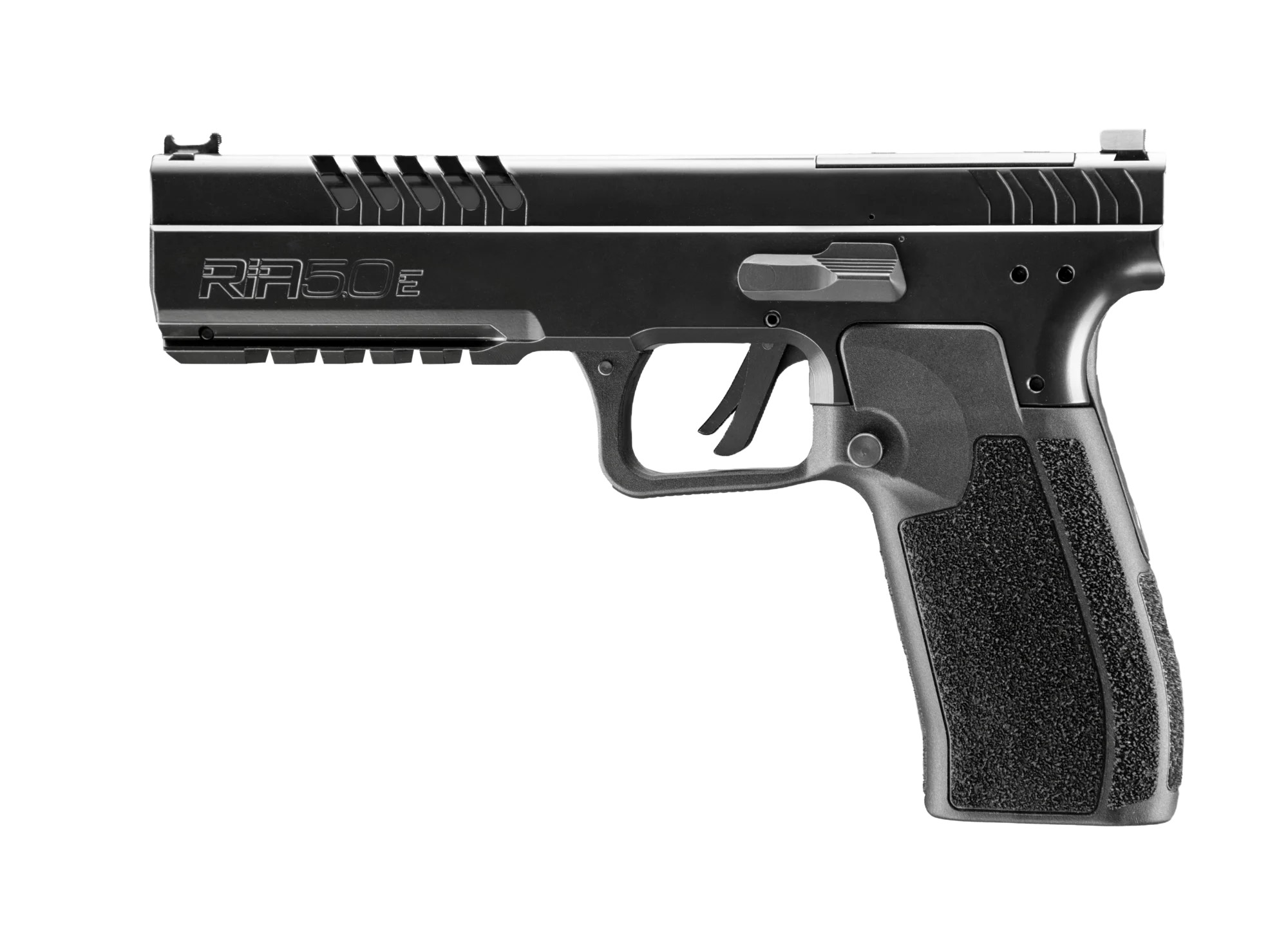 Armscor/Rock Island Armory RIA5.0E 9mm Semi-Auto Pistol 4.91 in Night Fision Green Fiber Optic