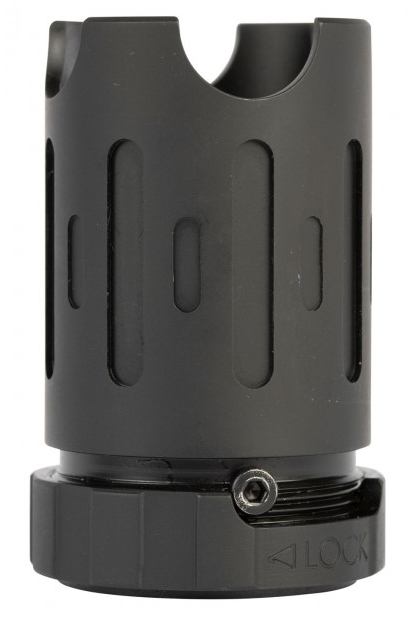Silencer Co ASR Blast Shield, Black Steel 2.6 Length