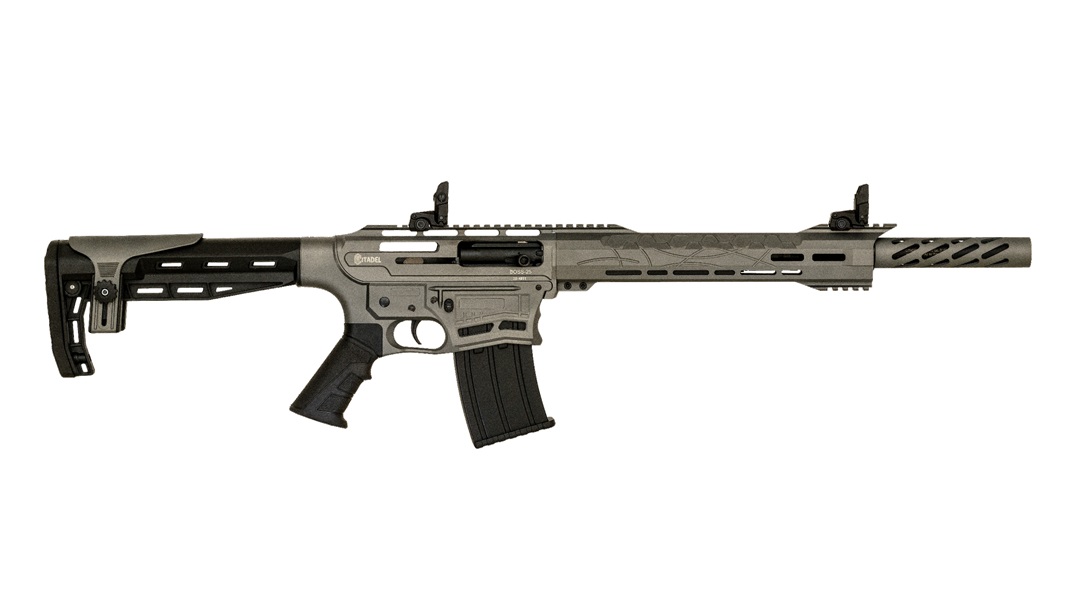 Citadel Boss-25 Semi-Auto 12 Gauge 18.75 in Barrel 5+1 Rounds Tungsten Gray