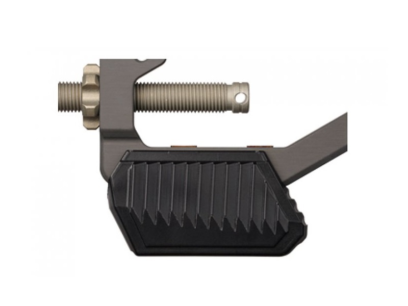 Q LLC the Crutch Rear Grip and Hand Stop for Q Fix Stock, Black Nylon