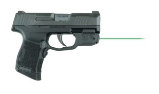 Crimson Trace Laserguard Green Laser Sight for Sig P365, Trigger Guard Mount