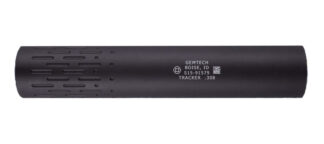 Gemtech Tracker Lightweight .308/7.62 NATO Suppressor, 5/8-24 Thread, Black