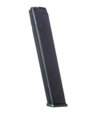 ProMag GLKA8B 9mm 32-Round Black Polymer Magazine for Glock 17/19/26