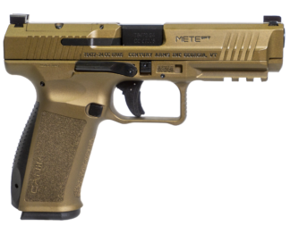 Canik Mete SFT 9mm Semi-Auto Striker-Fired Pistol, 4.46 in Barrel, 20+1, Burnt Bronze