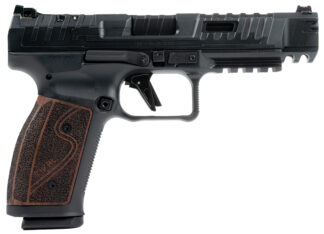 Canik SFX Rival-S Darkside Semi-Auto Striker-Fired 9mm Pistol, 5in Barrel, Optic-Ready Ported Slide