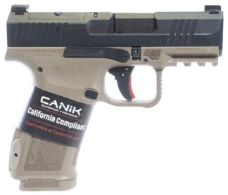 Canik METE MC9L 9mm Striker-Fired Semi-Auto Pistol, 3.18 in Barrel, 10+1, Black/FDE