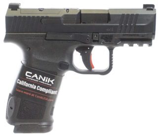 Canik METE MC9L 9mm Semi-Auto Pistol, 3.18 in Barrel, 10+1 Rounds, Black