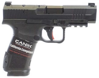 CANIK Mete MC9LS 9mm 3.63 in Barrel 10+1 Round Compact Semi-Auto Pistol Black