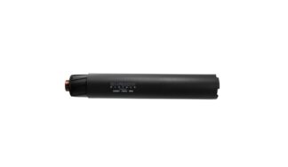 Shadow Systems HS923 9mm Modular Suppressor, 1/2x28, 8.18 in, Black
