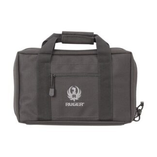Allen Ruger Double Handgun Case 27959 Black Endura with 2 Padded Pockets