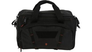 Tac Six 8247 Tactical Sporter Range Bag with Padded Pistol Rug, Hard Bottom Liner, MOLLE