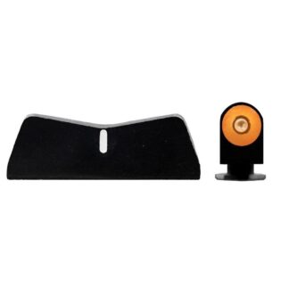 XS Sights DXW2 Big Dot Tritium Front Sight, 0.188 in Dot, Orange for Glock 42/43/43X/48