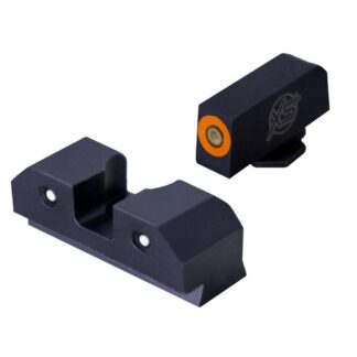 XS Sights R3D Tritium Night Sights Set for Glock 42/43/43X/48, Orange Bulk (20)