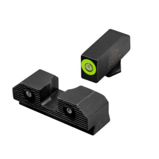 XS Sights R3D 2.0 Tritium Night Sights (Green Front, Black Rear) for Glock 20/21/29/30/30S/37/40/41