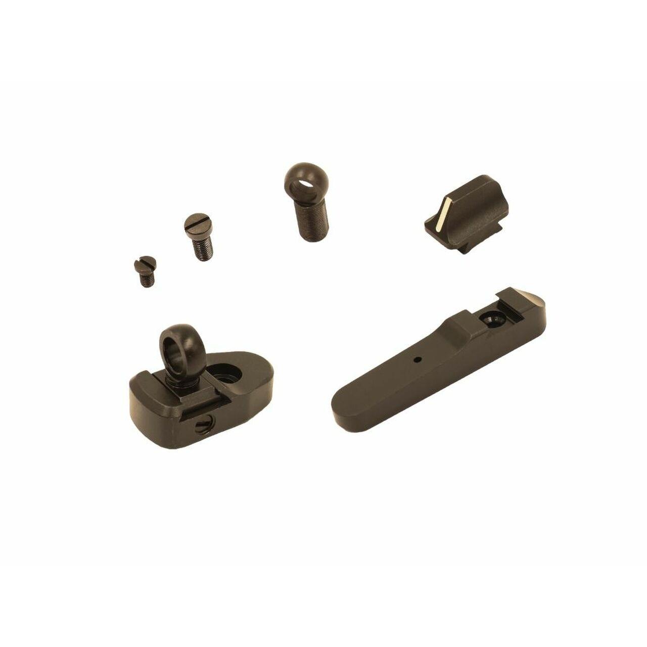 XS Sights Ghost Ring White Stripe Screw-on Front Sight for Henry .45-70 Round Barrel