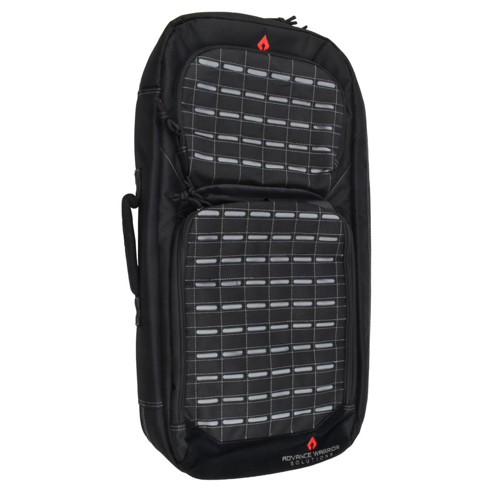 Advance Warrior Solutions Frame 28" Rifle Case for AR Pistols and SBRs, Black/Gray