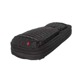 Advance Warrior Solutions Universal Soldier Double Rifle Case, 36 in, Expandable to 56 in, Black/Gray