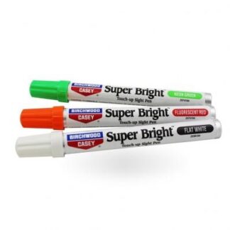 Birchwood Casey Super Bright Touch-Up Sight Pens (Set of 3) Red/White/Neon Green