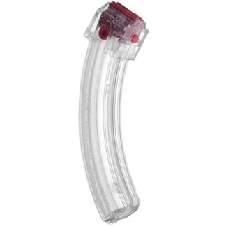 Butler Creek Hot Lips Banana Magazine .22 LR for Ruger 10/22, 25-Round, Smoke Polymer