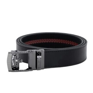 Bianchi EDC NexBelt Leather Belt 1.5 in Black, Up to 50 in