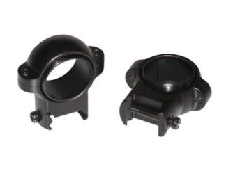 Burris Signature Zee Steel Weaver-Style Rings, 1 in High, Matte Black