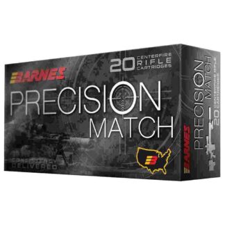 Barnes Precision Match 6mm Creedmoor 112 Gr OTM-BT 2700 fps 20-Round Box