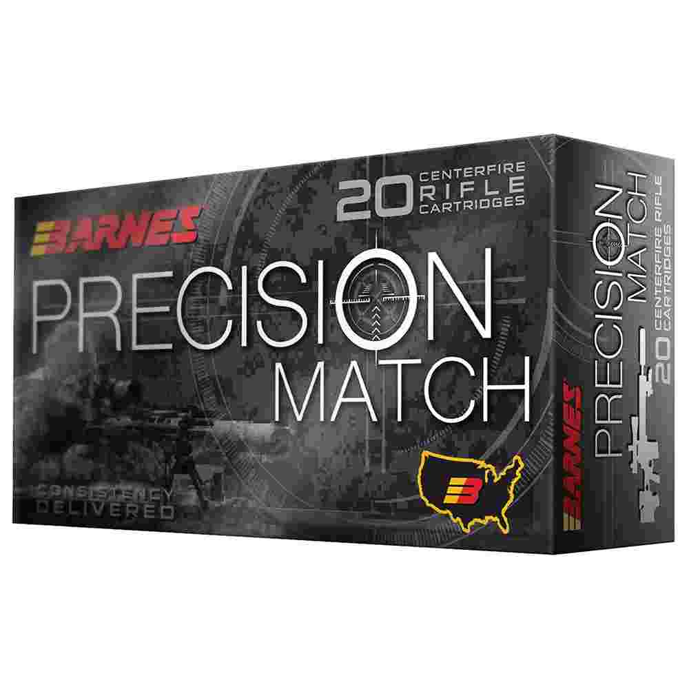 Barnes Precision Match 6mm Creedmoor 112 Gr OTM-BT 2700 fps 20-Round Box