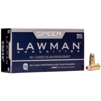CCI Ammunition Speer Lawman Clean-Fire .357 Sig 125gr TMJ 50-Round Box