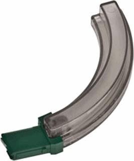 Champion 40625 10/22 Steel Lip Metal Head Single Stack Magazine, 25-Round, Clear Polymer
