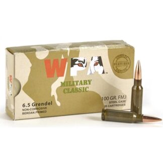 Wolf Ammunition 6.5mm Grendel 100gr FMJ Military Classic