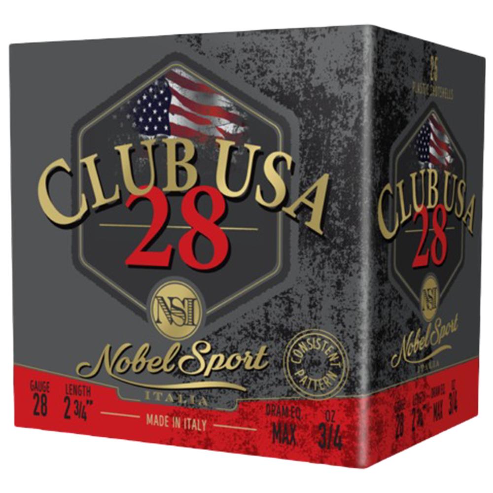 Nobel Sport NSI 28T1 28 Gauge 7.5 Shot, 3/4 oz, 2-3/4 in, 25 Rounds Per Box