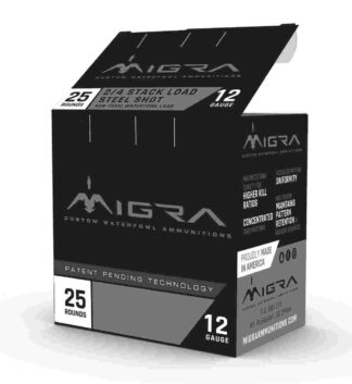 Migra Ammunition Waterfowl Steel Shot 12 Ga 3 in 1-1/4 oz #4/#6 25/ct