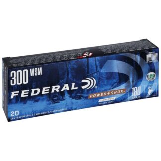 Federal Power-Shok .300 WSM 180 gr Copper Hollow Point 20 Rounds