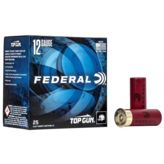 Federal Top Gun 12 Gauge 2-3/4 in #8 Shot, 1-1/8 oz, 1200 fps, 25 Rounds