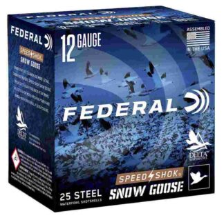 Federal Speed-Shok Snow Goose 12 Gauge 3 in 1-1/4 oz BB Shotshells, 1450 fps, 25 Rounds