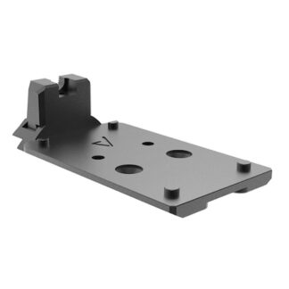 Springfield Armory Agency Optic System Mounting Plate for Holosun 509 (1911 DS), Black