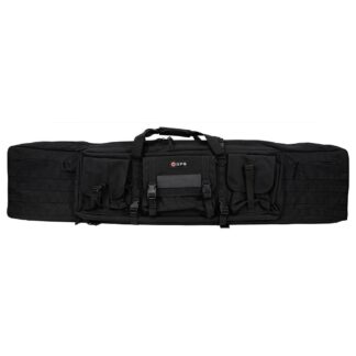 G Outdoors Tactical Double Rifle Case 55 in Black