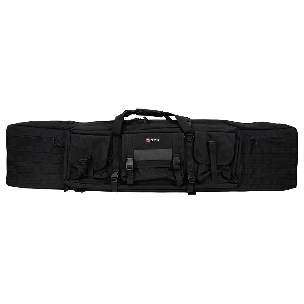 G Outdoors Tactical Double Rifle Case 55 in Black
