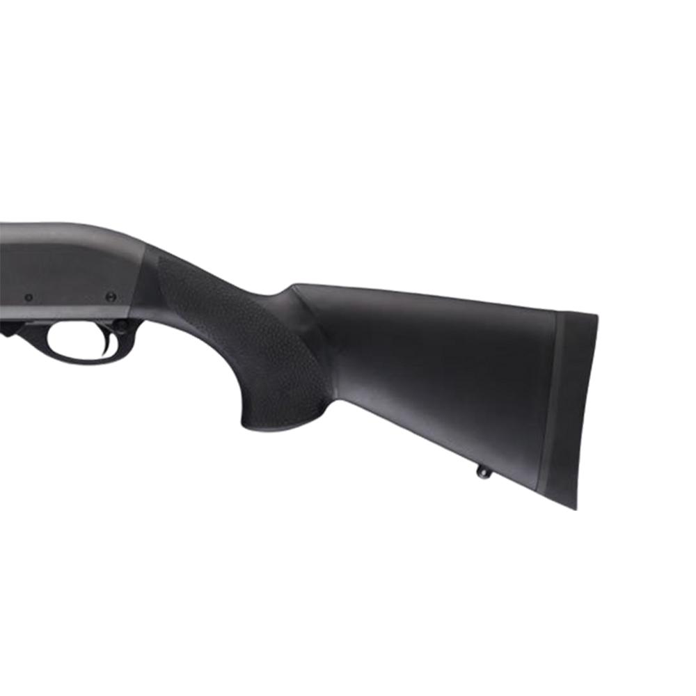 Hogue Remington 870 12 Gauge OverMolded Shotgun Stock, 12 in LOP, Black